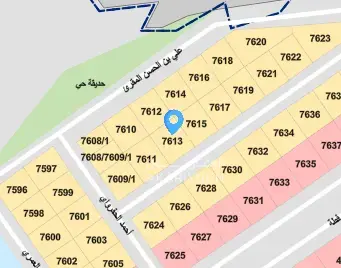 ارض للبيع في حي المهدية