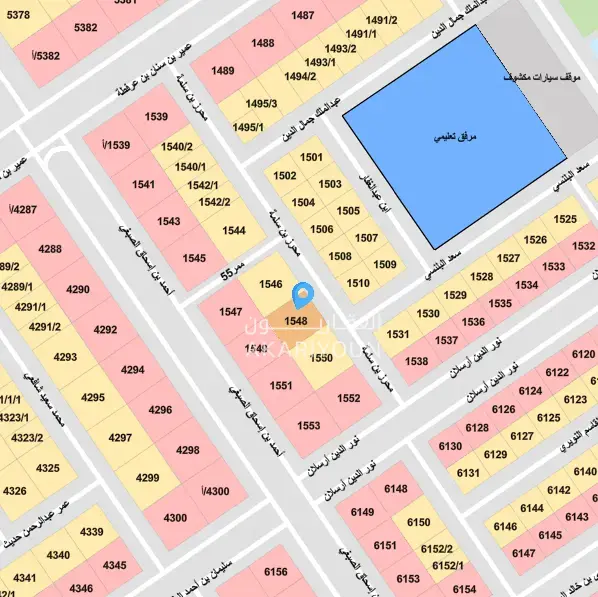 ارض للبيع في حي المهدية