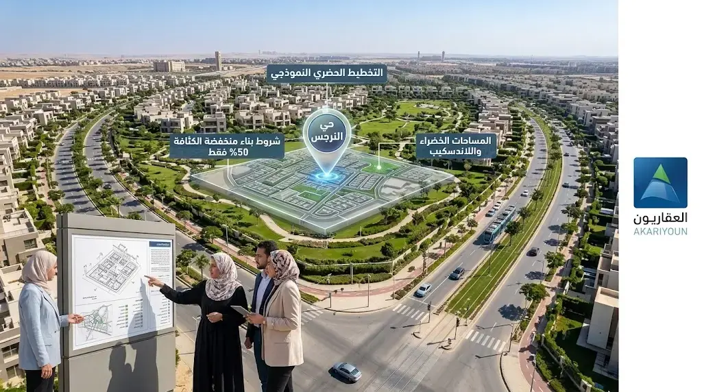 التخطيط الحضري في حي النرجس